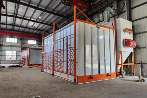 深冬的美好光景--噴涂流水線設(shè)備的安裝依然進(jìn)行著!