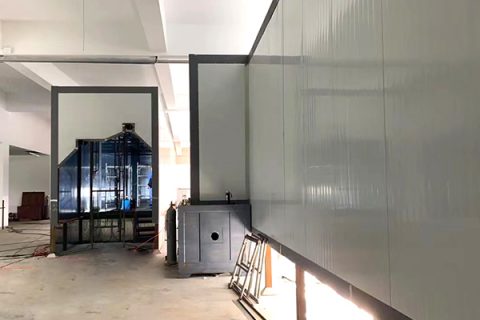 自動化開關(guān)柜噴涂流水線項(xiàng)目安裝