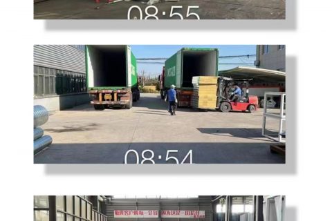 來自噴塑生產(chǎn)線設備廠家新月生產(chǎn)基地的忙碌