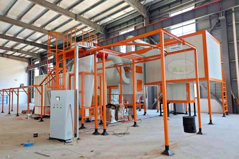 粉末噴涂線設備上的光輝之旅！